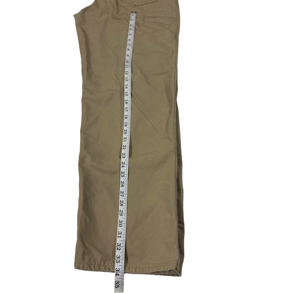 Carhartt Cat 2 Flame Resistant Tan Canvas Cargo Jeans Pants Sz 38x34 7 Pockets - Picture 14 of 15
